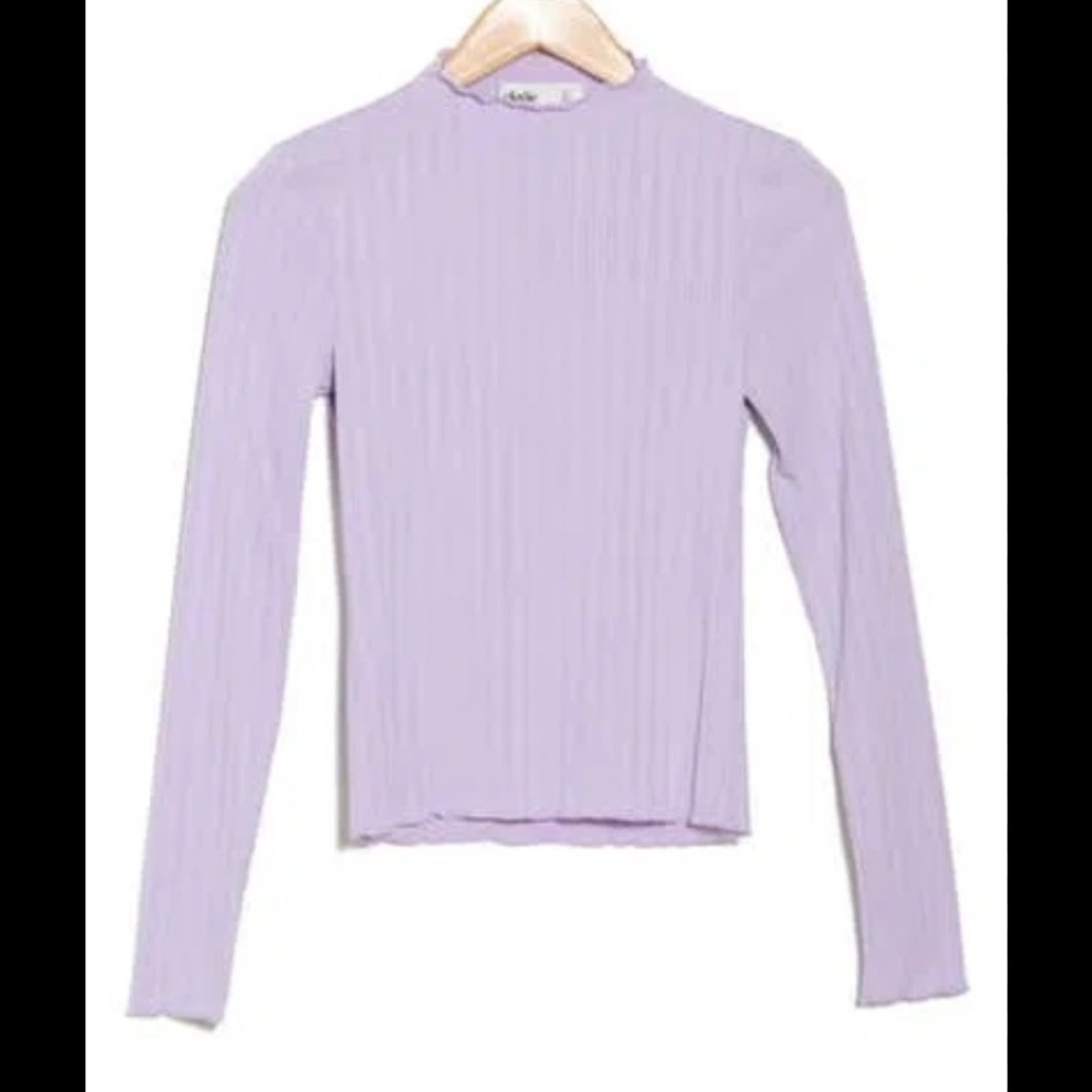 Elodie Lilac Long Sleeve Top